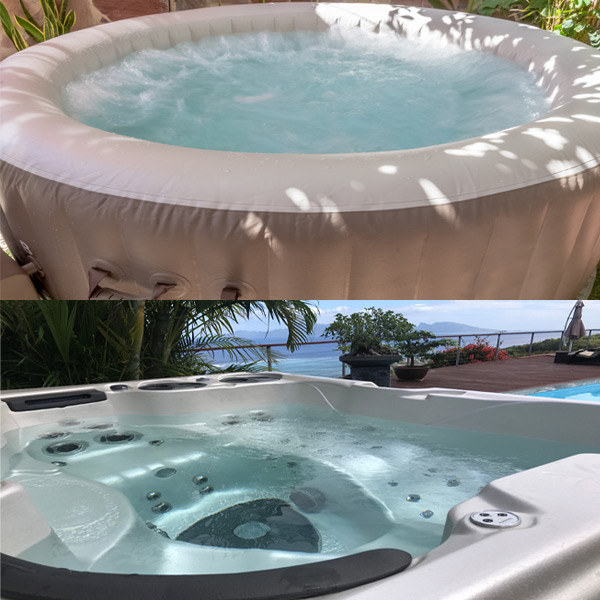 inflatable vs hydropool