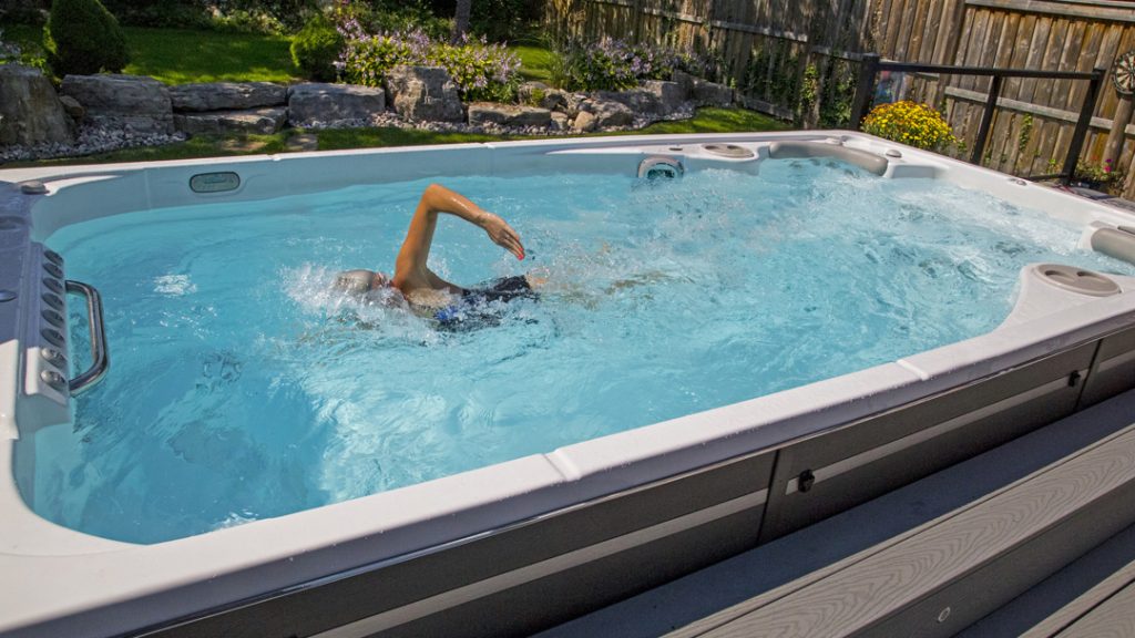 Swim spa training